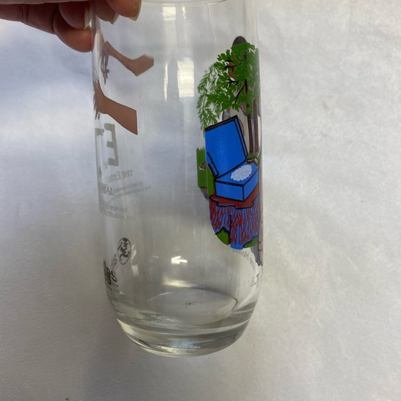 1982 E.T. The Extra-Terrestrial Glass Tumblers By aafes "E.T. Phone Home" - Picture 8 of 12